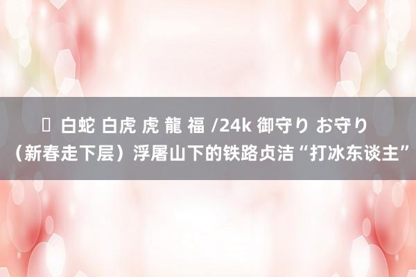 ✨白蛇 白虎 虎 龍 福 /24k 御守り お守り （新春走下层）浮屠山下的铁路贞洁“打冰东谈主”